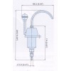 Кран-насос для подачи воды 10 мм, 228 л\ч 